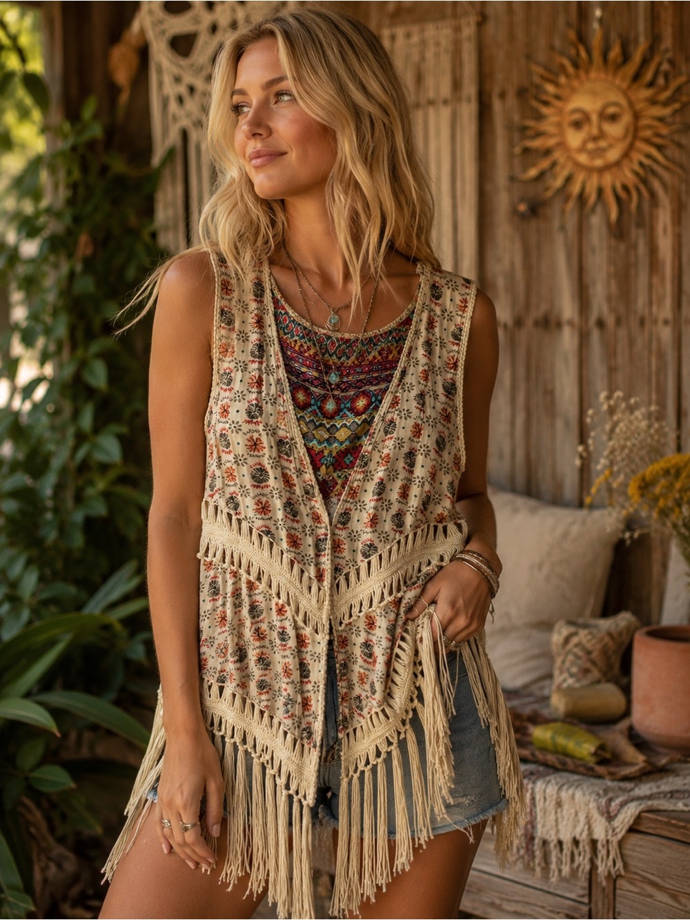 🌵 Umgee Boho Fringe Vest | Festival Chic Southwestern Statement Piece 🌵